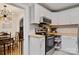 Bright and updated kitchen featuring butcher block counters, stainless steel appliances, and modern cabinetry at 514 3Rd Avenue Se Dr, Hickory, NC 28602