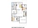 Second floor plan with owner's suite, bedrooms, loft, laundry, and unfinished storage at 558 Edmunds Ln # 41, Clover, SC 29710