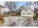 A detached two-car garage with a large concrete driveway at 9534 Markus Dr, Mint Hill, NC 28227