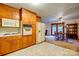 View from the kitchen to the dining and living areas, showcasing an open layout at 9534 Markus Dr, Mint Hill, NC 28227