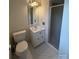 Bathroom with a shower cabin, a toilet and a sink at 100 Chadmore Dr, Charlotte, NC 28270