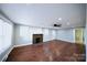 Spacious living room with fireplace and wood floors at 106 Easy St, Concord, NC 28027