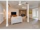 Finished basement boasting fireplace, a light color palette, neutral carpeting, and ample space at 109 Joe Teague Rd, Hickory, NC 28601