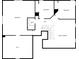 Second floor floorplan featuring bedrooms, bathroom, hall and open to below space at 10940 Wild Dove Ln, Charlotte, NC 28277