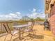 Outdoor deck includes outdoor seating, a grill, and scenic views at 114 Joe Teague Rd, Hickory, NC 28601