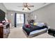 Bedroom with neutral walls, carpet and ample natural light from a window at 1229 Kent Dr, Lancaster, SC 29720