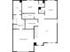 Upstairs floor plan featuring bedrooms, walk-in closets, bathrooms, and a spacious loft area at 1913 Leesburg Dr, Clover, SC 29710