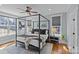 Bedroom featuring a large canopy bed and natural light at 2212 Yadkin Ave, Charlotte, NC 28205