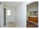 Cozy bathroom with a window allows for a bright renovation project at 2519 Arnold Dr, Monroe, NC 28110