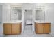 Double sinks provide plenty of space in this bathroom adjacent to the main bedroom at 257 Notable Ln, Rock Hill, SC 29732