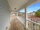 Charming porch offering a view of the neighborhood, providing a relaxing outdoor space at 3937 Northerly Island Ct, Gastonia, NC 28056
