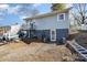Exterior view of the backyard with access to the lower level at 421 N Tradd St, Statesville, NC 28677