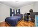 Cozy bedroom with two windows for natural light at 421 N Tradd St, Statesville, NC 28677