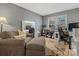 Functional home office with comfortable seating, natural light, and dedicated work areas at 5084 Mariana Ct, Tega Cay, SC 29708