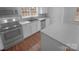 Efficient kitchen with stainless steel appliances and ample counter space at 6809 Brancusi Ct, Charlotte, NC 28215