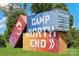 Creative property feature: Up-cycled shipping containers repurposed as an art installation at 7132 Capstan Ter # B, Charlotte, NC 28269