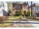 Beautiful brick home featuring a driveway and landscaped front yard at 732 Ellsworth Rd, Charlotte, NC 28211
