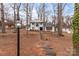 Inviting two-story home with a crisp white facade, front door, and stone walkway at 805 East St, Albemarle, NC 28001