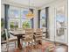 Cozy dining room with natural light, a wooden table, and stylish rug at 924 Stebbins Dr, Fort Mill, SC 29715