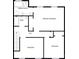 Upstairs floor plan showcasing primary bedroom and bath, hall, and two additional bedrooms at 10301 Shelter Rock Ct, Charlotte, NC 28214