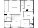 Upstairs floor plan highlighting the primary bedroom, bathrooms, and additional bedrooms with walk-in closets at 133 Sequoia St, Mooresville, NC 28117