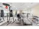 Home gym featuring various exercise equipment and mirrored walls for a complete fitness experience at 19118 Betty Stough Rd, Cornelius, NC 28031