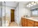 Bathroom showcasing tub, vanity with double sinks and cabinet at 3350 Keady Mill Loop, Kannapolis, NC 28081