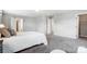 Serene main bedroom showcasing natural light, and attached bathroom at 3350 Keady Mill Loop, Kannapolis, NC 28081