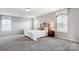 Spacious main bedroom with neutral tones, ample natural light and carpet at 3350 Keady Mill Loop, Kannapolis, NC 28081