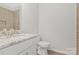 Stylish bathroom with marble countertops, modern fixtures, and ample counter space at 511 Roberts St, Shelby, NC 28150