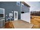 Backyard with a patio, privacy fence and some trees at 522 Trading Post Ln, York, SC 29745