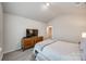 Cozy bedroom with a TV, soft carpet, and large window at 522 Trading Post Ln, York, SC 29745
