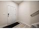 Bright foyer featuring a white door, modern flooring, and neutral walls, creating a clean and welcoming entrance at 522 Trading Post Ln, York, SC 29745