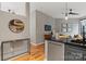 Sleek kitchen with stainless steel appliances and open layout at 525 E 6Th St # 211, Charlotte, NC 28202