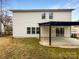 Backyard of home with patio and pergola at 6084 Diamond Pl, Harrisburg, NC 28075