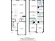 Detailed floor plan showcasing the layout of the home's two floors, including room dimensions and connections at 6450 Keeton Ln, Harrisburg, NC 28075