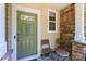 Inviting front door area with a seating area for guests at 8009 Whitehawk Hill Rd, Waxhaw, NC 28173