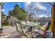 Spacious back deck with outdoor seating, perfect for entertaining and relaxation at 9239 Silver Pine Dr, Charlotte, NC 28277