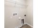 This laundry room includes shelving and hookups for your machines at 1120 Freeman View Dr, Albemarle, NC 28001
