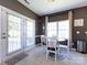 Charming breakfast nook with a bright window and cozy seating area at 12729 Mcginnis Ln, Huntersville, NC 28078