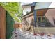 Inviting screened-in porch and stone pathway, enhancing outdoor living at 1711 Brook Rd, Charlotte, NC 28205