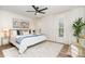 Serene bedroom with soft decor, natural light, and a ceiling fan at 1815 Townes Ct, Rock Hill, SC 29730