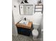 Bathroom showcasing a modern square sink with black fixtures, a sleek mirror, and floating shelves at 1873 Rocky River Rd, Lancaster, SC 29720