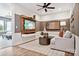 Comfortable Gathering room featuring a large wall-mounted TV and stylish seating area at 209 Halemarg Dr, Belmont, NC 28012