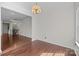 Bright living room with hardwood floors and lots of natural light at 225 Lincoln St, Charlotte, NC 28203