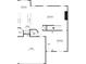 Layout of the home's first floor, including the kitchen, living room, and garage at 620 Weyburn Nw Dr, Concord, NC 28027