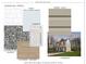 Home specifications featuring stylish backsplash, granite counters, clay siding, and white cabinets at 743 Separk Cir, Gastonia, NC 28054