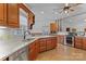Well-equipped kitchen with granite countertops, stainless steel appliances, and ample cabinet space at 1030 Hurley School Rd, Salisbury, NC 28147