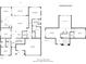 Detailed floor plan showcasing the layout of the home, including the kitchen, bedrooms, and living spaces at 152 Broadleaf Dr, Denver, NC 28037