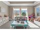 Bright bedroom with large windows, neutral walls, and play furniture at 16455 Harbor View Rd, Charlotte, NC 28278